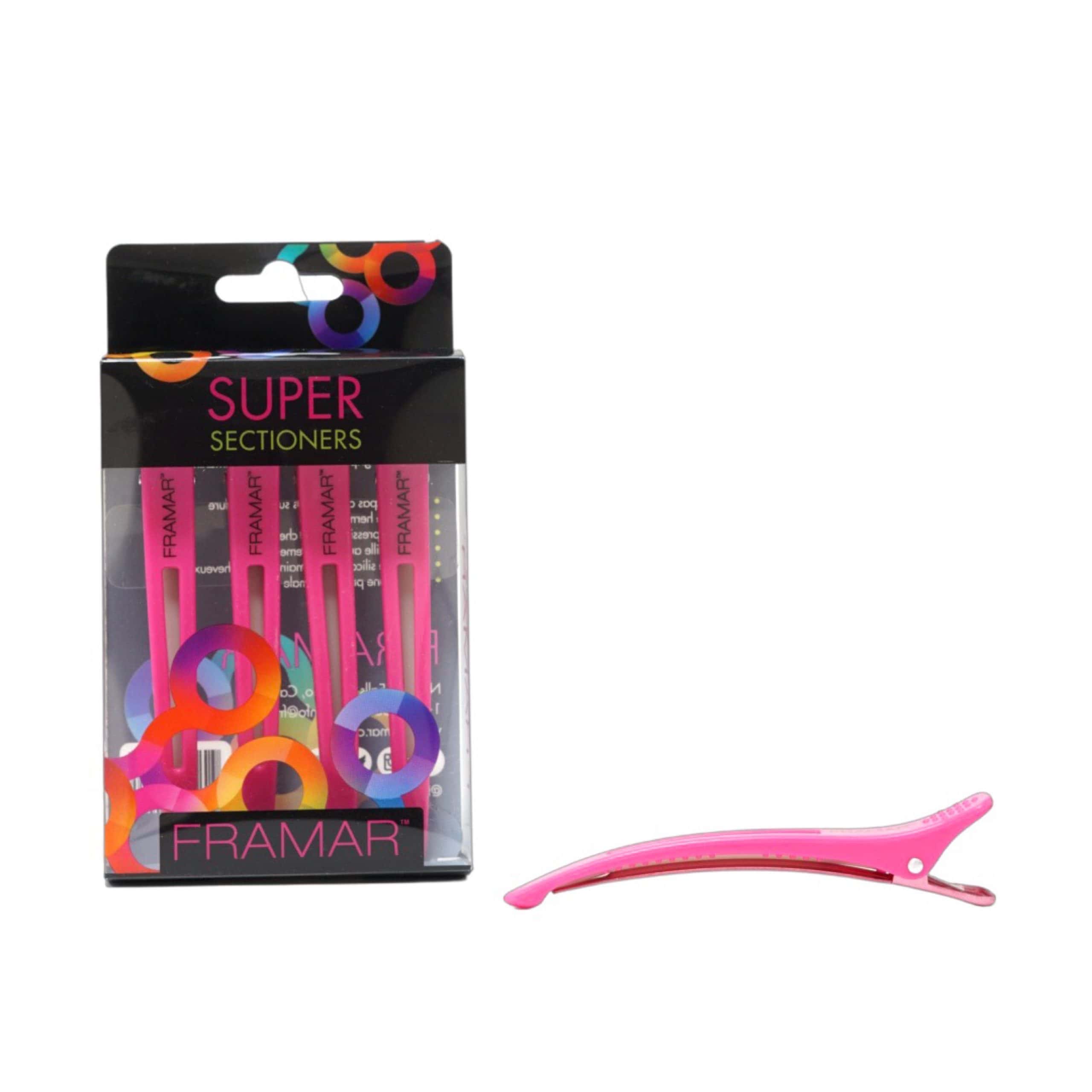 Framar Pinze Super Sectioners Clip Pink 4pz.