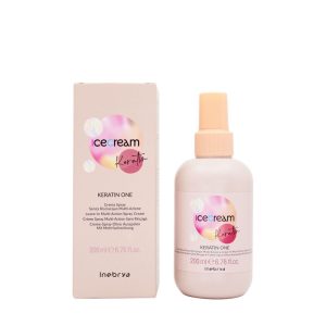 Ice Cream Keratin One Crema Spray Senza Risciacquo Multi-Azione 200ml