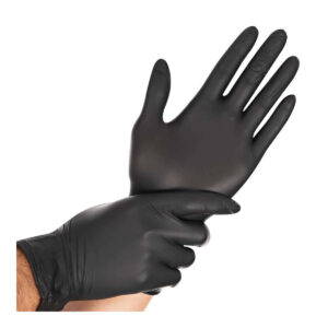 Guanti Nitrile Nero Taglia Large 100pz.