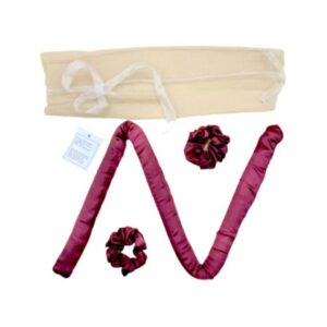 Curling Ribbon Bordeaux + 2 Scrunchies + Sacchetto