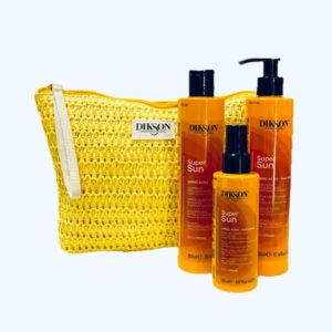 Dikson Kit Solare - Maschera 300ml + Shampoo 300ml + Spray 150ml + Pochette Omaggio