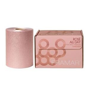 Framar Alluminio Medium Roll Embossed Rose Gold