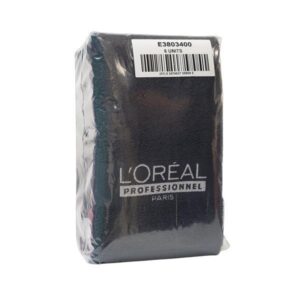 Asciugamani Cotone l'Oreal x 6pz. Nero
