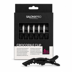 Becco Abs Clips Nero 112mm 6pz