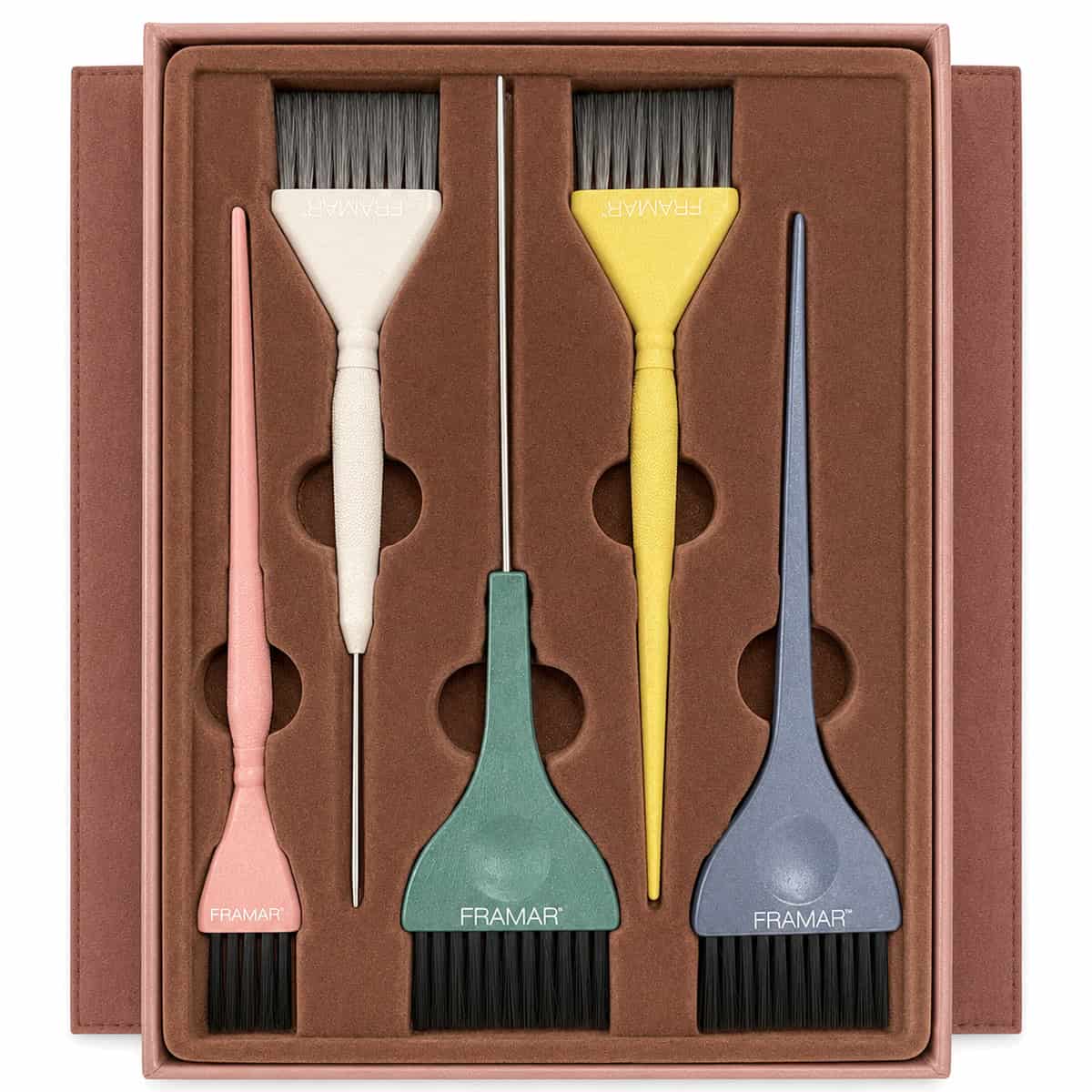 Framar Dark Academia Color Brush Set – immagine aggiuntiva Framar Dark Academia Color Brush Set - dettaglio