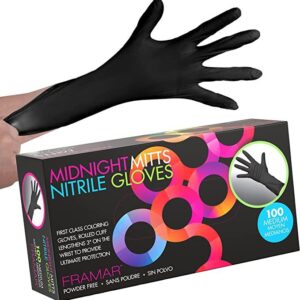 Framar Guanti Nitrile Midnight Mitts Small