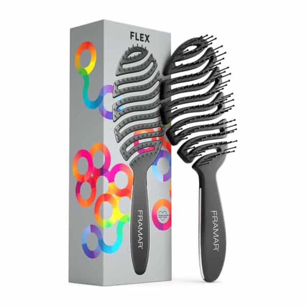 15404 — 000 (9365) Framar Flex Brush Black