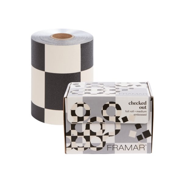 15407 — 000 (9368) Framar Alluminio Medium Roll Embossed Checked Out 97,5mt