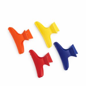 Pinze In Plastica Colorate 12pz