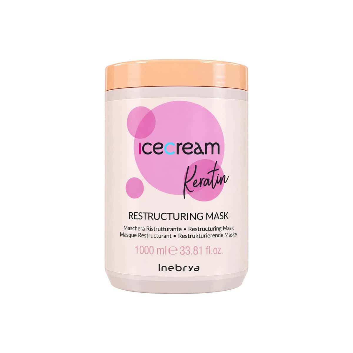 12138 — 000 (6094) Ice Cream Keratin Restructuring Mask 1000ml