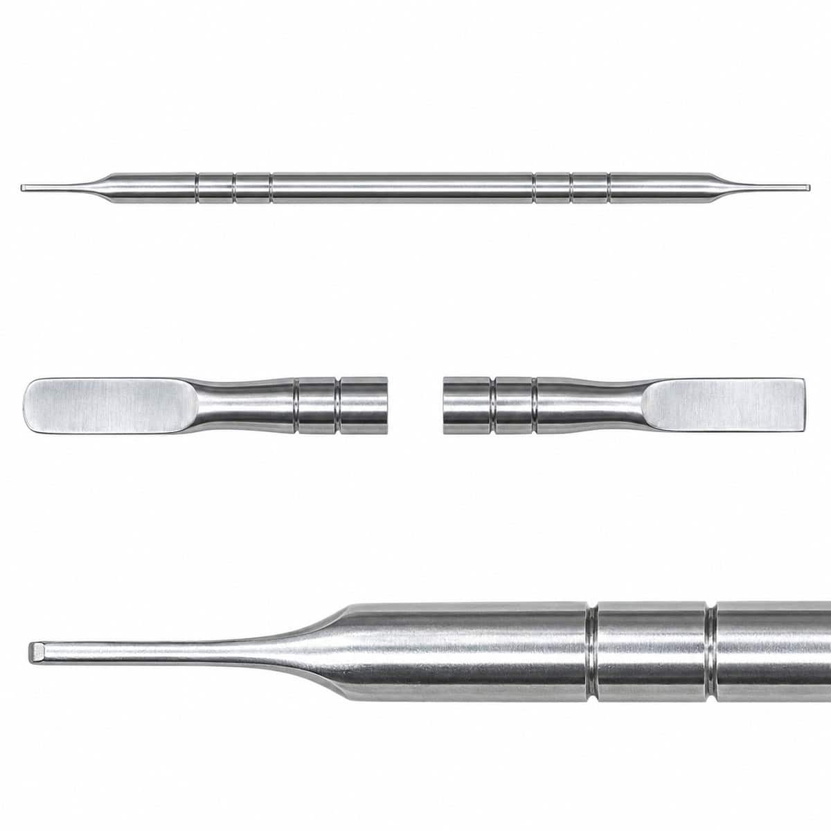 12744 — 000 (6699) Ferretto Acciaio Inox Sterilizzabile Manicure mod. 410