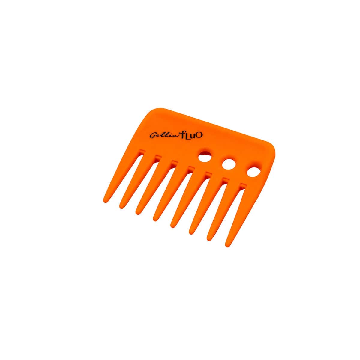 13380 — 000 (7329) Pettine Rado Corto Arancio Gettin Fluo