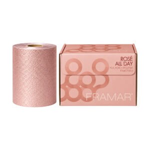 Framar Alluminio Medium Roll Embossed Rose Gold