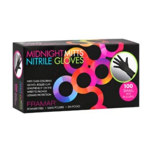 Framar Guanti Nitrile Midnight Mitts Small