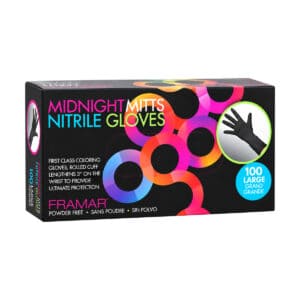 Framar Guanti Nitrile Midnight Mitts Large
