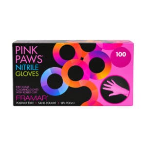 Framar Guanti Nitrile Pink Paws Medium
