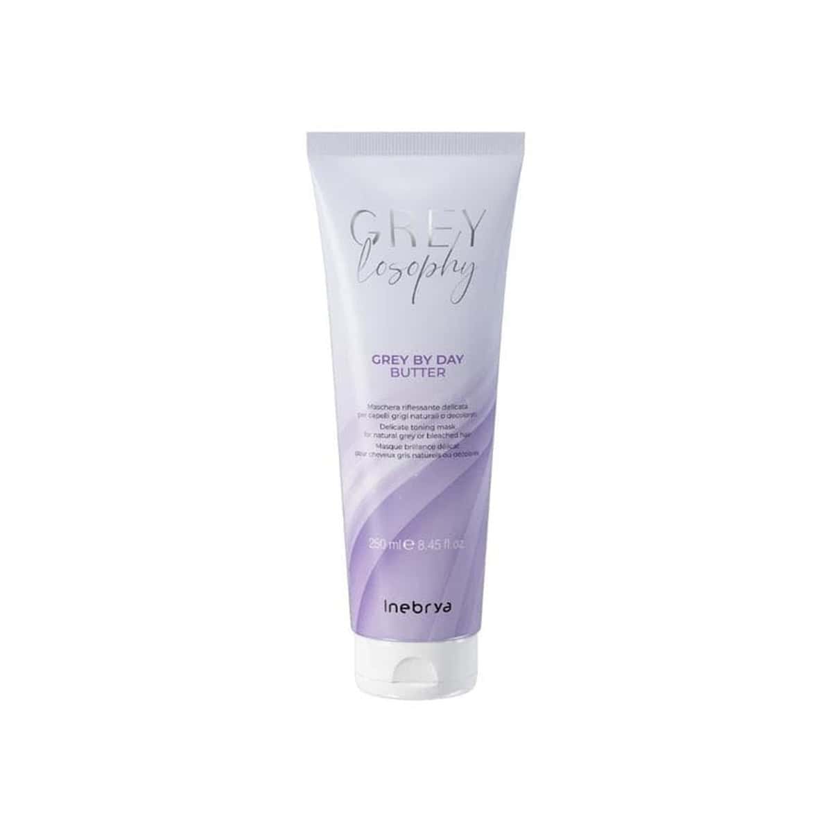 15365 — 000 (9326) Greylosophy Maschera Riflessante per capelli grigi naturali o decolorati biondo 250ml