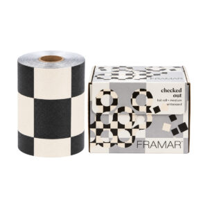 Framar Alluminio Medium Roll Embossed Checked Out 97,5mt