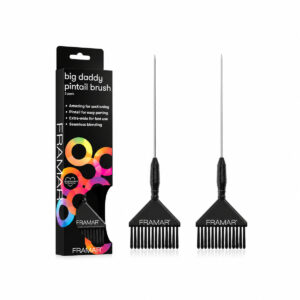 Framar Pennello Big Daddy Pintail Brush Black 2pz.